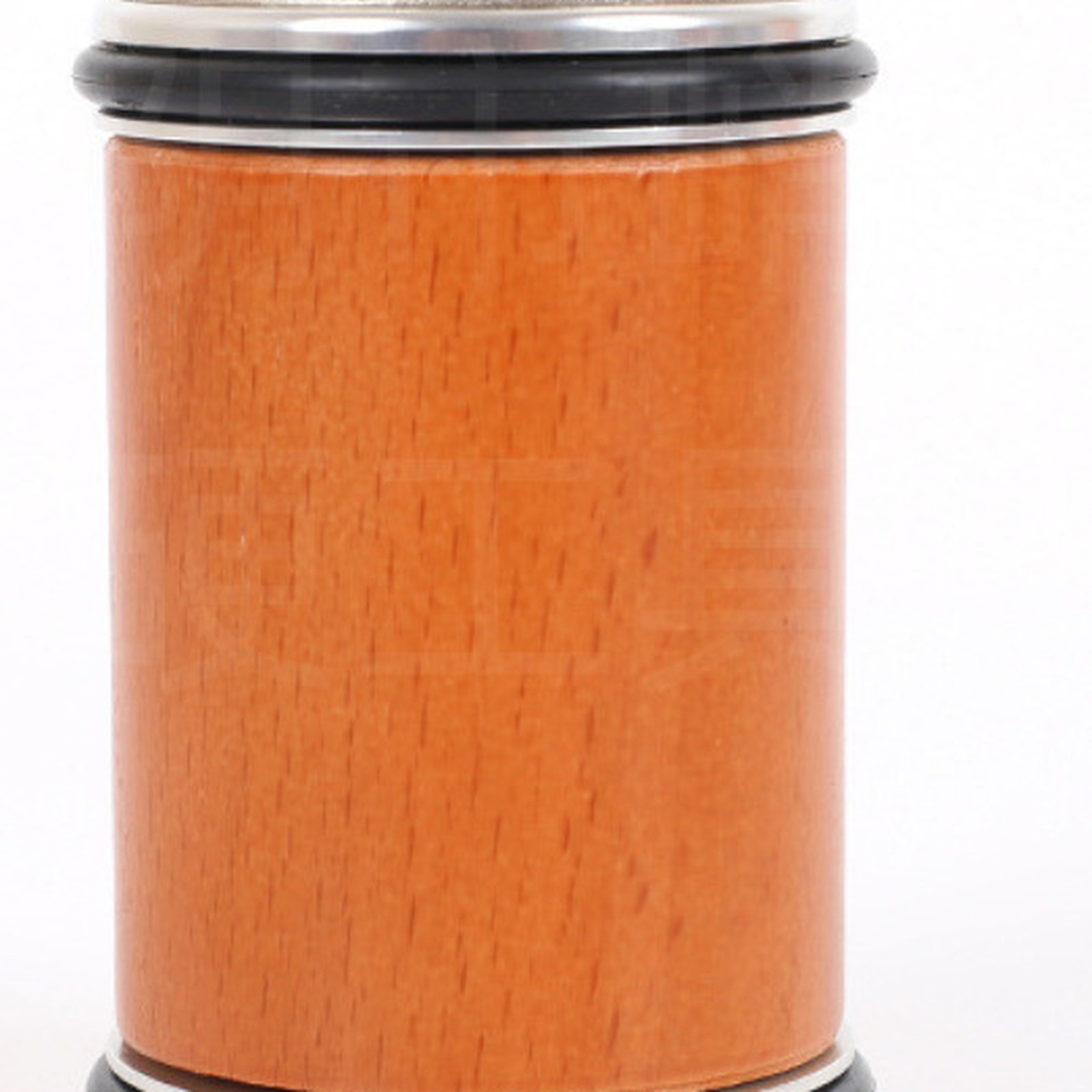 Close-up of the wood roller and abrasive face